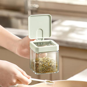 Nuevo Dispensador de Condimentos para Cocina, Recipiente para Sal, Glutamato Monosódico, Estante para Especias para Supermercados - Product Image 4