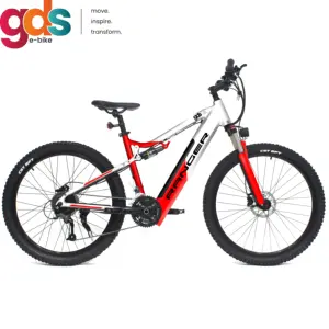 GDS Ebike M019 vtt electrique- tout suspendu e bike 500w 250w velo electrique- 48v 36v long range electric bike