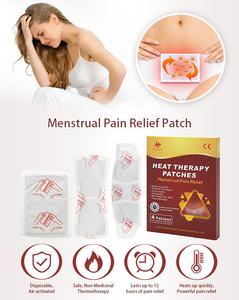 Parches de terapia de calor de carbón activo OEM para aliviar el dolor menstrual suministro a granel para aliviar el cólico del abdomen - Product Image 2