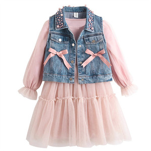 Venta en Línea de Conjuntos de Vestidos de 2 Piezas para Bebés Niñas, Productos Innovadores para Venta, Se Requiere Distribuidor - Product Image 1