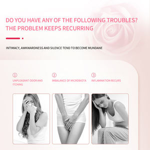 Venta al por mayor pH equilibrado Yoni Gel de lavado ácido bórico limpiador femenino para el cuidado de la higiene íntima Gel de lavado vaginal - Product Image 2