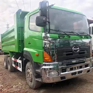 Sử Dụng HINO Dump Truck 6X4 Trong Điều Kiện Làm Việc Mạnh Mẽ