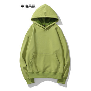 เสื้อฮู้ดสีพื้น ผ้าฟลีซหนานุ่ม บุซับในอย่างดี สำหรับผู้ชายไซส์ใหญ่ ทรงหลวม มีให้เลือก 18 สี ขายส่งจากโรงงาน - Product Image 5