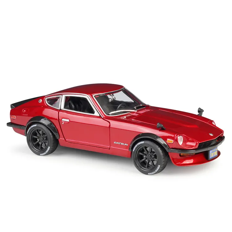 Maisto Cross Border 1/18 1971 DATSUN 240Z Simulation Mini Model Car Pull Back Car Model Diecast Adult Collection Car Models