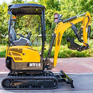<strong>HT8</strong> Mini Excavator 1.8 Ton Small Hydraulic Crawler Digger High Quality Farm Micro Excavator - Product Image 3