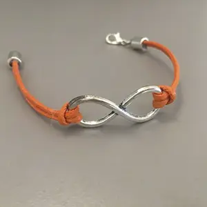 Ouj Infinity Child Bracelet Simplistic Cord Bracelet For Little Boy Toddler Boy Gift For Children For Son
