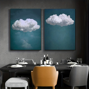 Hiện đại tối giản bức Tranh phong cảnh in vải trang trí treo cho nhà nhà hàng phòng khách trang trí - Product Image 1