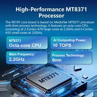 Placa Base I7 Mini ITX para Juegos, Combo AM4 con CPU, RAM, Wi-Fi 6 5.0, UFS3.1, Mali-G57 MC2, Chapado en Oro
