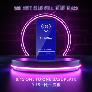 โทรศัพท์มือถือกระจกเทมเปอร์กันแสงสีฟ้าใส2.5D สำหรับ <span class=keywords><strong>iPhone</strong></span> 12 <span class=keywords><strong>13</strong></span> 14 15 16 17 <span class=keywords><strong>Mini</strong></span> Pro Max PLUS - Product Image 5