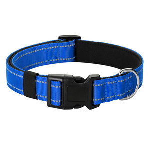 Tùy Chỉnh Bán Buôn Phản Quang Nylon Con Chó Cổ Áo Có Thể Điều Chỉnh Thoáng Khí Độn Thoải Mái Vật Nuôi Cổ Áo OEM Dịch Vụ Nhà Sản Xuất - Product Image 3
