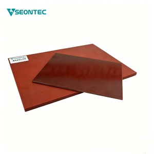 Foglio <span class=keywords><strong>di</strong></span> Laminato Fenolico in Tessuto <span class=keywords><strong>di</strong></span> Cotone ad Alta Resistenza, Lastra Isolante in Bachelite per Componenti Meccanici - Product Image 2