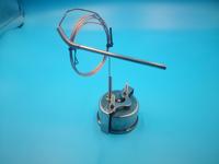 Thermomètre capillaire à cadran de 63mm(2.5 pouces) avec ampoule à distance avec pince en U