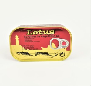 Sardines <span class=keywords><strong>en</strong></span> conserve Princess Sardine du Maroc <span class=keywords><strong>en</strong></span> conserve dans de l'huile végétale 125gX50 boîtes - Product Image 5