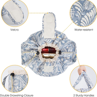 Cordon de serrage durable pour voyage cosmétique baril cordon sac de maquillage grand sac sacs de maquillage organisateur de toilette pour les femmes