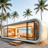 Cabane Apple Modulaire de Luxe Personnalisée à Prix Abordable pour Hôtel Extérieur – Confortable pour Vivre et Travailler, Mobile