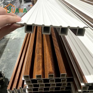 壁パネルWPCスラットPvc屋内3D壁装飾 - Product Image 5