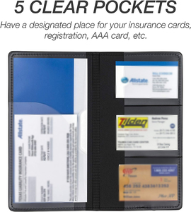 ผู้ถือ<span class=keywords><strong>ใบ</strong></span>อนุญาตประกันภัยรถยนต์และ<span class=keywords><strong>รถ</strong></span>ยนต์, กล่องใส่<span class=keywords><strong>รถ</strong></span>ยนต์ที่จําเป็น PU แฟชั่นนามบัตรตัวอักษรสายรัดไนลอน BCO001 - Product Image 3