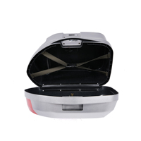 Sacoche latérale de moto 30L, sacoches de selle, boîte de rangement arrière avec réflecteur rouge pour Honda Kawasaki Yamaha Touring