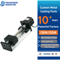 Module d'actionneur linéaire GX80 avec table coulissante à double rail de guidage, vis à billes SFU1204 1605 1610, plateau d'axe X Y Z pour moteur Nema 23 57
