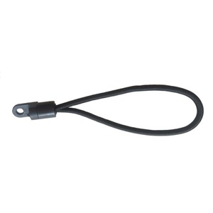 Câble élastique en acier de 4 mm avec boucle fixe simple de 10 cm pour usage extérieur - Product Image 4
