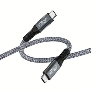 USB4.0 High Quality 40Gbps 240W <b>Usb</b> <b>C</b> to <b>Type</b> <b>C</b> Data Charging <b>Type</b> <b>C</b> <b>Cable</b> for Switch Mobile Phones - Product Image 2