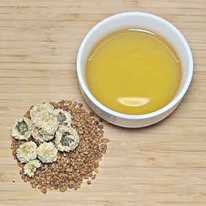 Thé minceur au chrysanthème et au sarrasin de Taïwan, mélange d'herbes naturelles, sans caféine, sain, 600g, sans additifs - Product Image 1