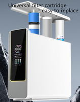 Purificateur d'eau RO électrique sans réservoir 400 GPD OEM sous évier avec robinet intelligent, filtration 5 étapes, construction en plastique pour extérieur et hôtel
