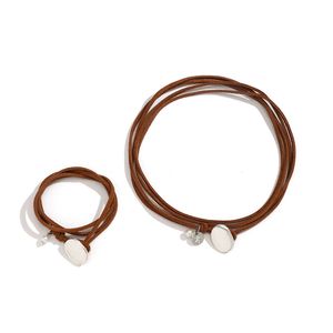 Collana grossa di gioielli in velluto di moda argento XR-00609 all'ingrosso - Product Image 3