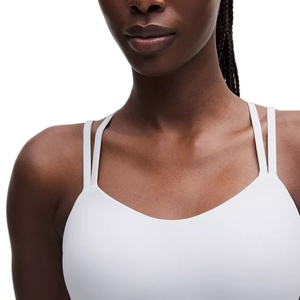 Soutien-gorge de sport à fort maintien pour femmes, vente en gros directe d'usine, toucher doux, pour la gym, le fitness, le sport, grande taille, style simple - Product Image 5