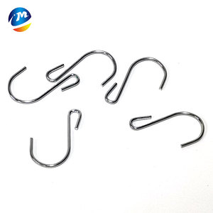 Mini 47 Mét s-shaped kẽm mạ treo sắt kim loạ<span class=keywords><strong>i</strong></span> móc bạc nhỏ công nghiệp khai thác phần cứng vớ<span class=keywords><strong>i</strong></span> đồng bằng kết thúc OEM mô hình - Product Image 3