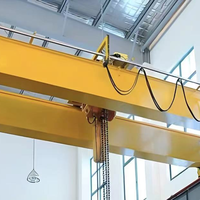 Pont roulant à double poutre OLG avec moteur et engrenages, capacité de levage 50t, portée 10m, aimant de levage pour ferraille