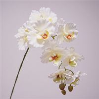 Exquisite chinesische Orchideen sträuße 9 Köpfe Traum Schmetterling Orchideen blumen Real Touch Hydrated Orchid