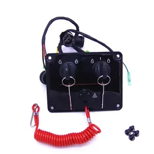 6K1-82570 6K1-82570-12-00 Outboard Engine Dual Twin Switch Panel Main Switch Assembly for Yamaha Boat Engines