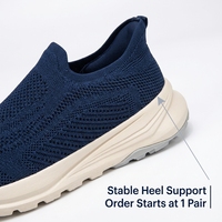 Chaussures tendance à enfiler, style Fly Kitting, chaussures décontractées pour hommes