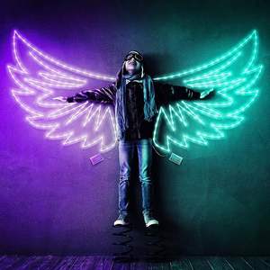 Ehomful-Tira de luces LED alimentadas por batería, luces LED flexibles de color RGB con 3 teclas de iluminación decorativa - Product Image 6