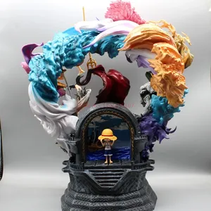 Figura de Anime de 48 cm, Figura de Acción de PVC de Enel <span class=keywords><strong>Katakuri</strong></span> en el Trono del Aniversario, Modelo Coleccionable, Juguete de Regalo - Product Image 6