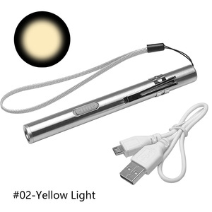 Hot Y Tế kiểm tra bút hình Đèn Mắt tai mũi họng Miệng ánh sáng USB sạc <span class=keywords><strong>LED</strong></span> Ngọn Đuốc Đèn chiến thuật đèn pin - Product Image 6