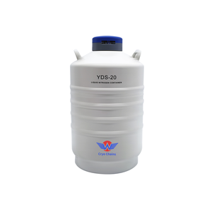 Perte d'évaporation ultra-faible LN2 Solution de stockage cryogénique YDS-50B 50L Support interne Récipient d'azote liquide cryogénique en vrac - Product Image 1