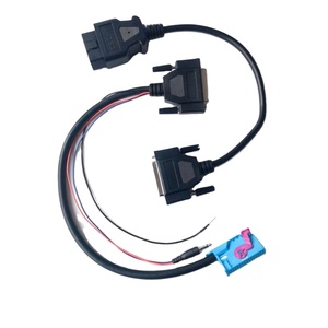 IATF16949 Custom <span class=keywords><strong>DB25</strong></span> J1962 D-Sub 25 A VAG OBD2 Adaptador macho de 16 pines <span class=keywords><strong>Cable</strong></span> de diagnóstico de coche - Product Image 1