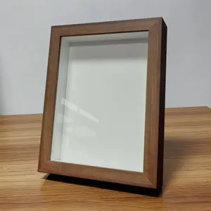 Cadre <span class=keywords><strong>photo</strong></span> en bois vide <span class=keywords><strong>personnalisé</strong></span> 6, 8, 10 pouces, A3, A4, pour mur, table ou suspension murale, cadre long pour cartes - Product Image 4