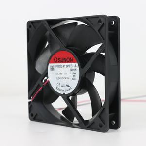 Ventilateur axial électrique SUNON PMD2412PTB1-A (2).GN 120x120x25mm 24VDC 490mA 11.8W 4500RPM 150CFM avec roulement à billes en plastique pour armoire et onduleur - Product Image 5