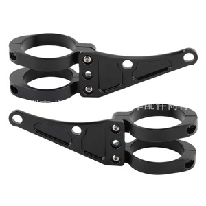 Ms Universal Headlight <b>Bracket</b> 34-58mm Fork Tube CNC Mounting <b>Bracket</b> For Motorcycle Lighting System - Product Image 1