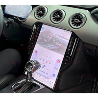 Autoradio Android 12 14,4 pouces avec GPS pour Ford Mustang 2015-2023, 4/8 Go de RAM + 64/128 Go de ROM, écran tactile