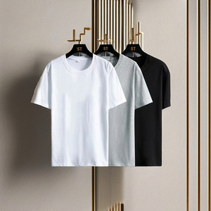 Camiseta Personalizada para Hombre, 100% Algodón Jersey, Gruesa (380g), Impresión Serigráfica, Antiarrugas, Ecológica, Transpirable, de Secado Rápido - Product Image 4