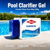 Rhondachem Gel de silice multi-usages anti-mousse à action rapide et efficace pour la clarification de l'eau des piscines, conditionnement en petites unités, fabrication OEM