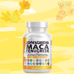 Ashwagandha Maca capsule con Maca fieno greco 17 in 1 integratore biologico di salute naturale a base di erbe capsule di energia Boost OEM - Product Image 2