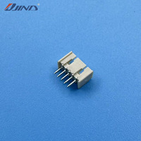Connecteur rectangulaire JINDA 1.25T-1-5A 1.25mm 5P, connecteur mâle pour carte PCB, plaqué étain, câble de connexion fil-fil DC, 1A