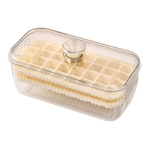 Arnoxin Ice Cube Mold Double Layer Large Capacity Food Grade Plastic Square Shape For Home Use Making Ice Cubes - Product Image 3