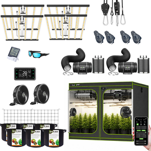 10x10ft Smart Grow <b>Tent</b> Complete Kit with 4 X 720w Led Light Wifi Controller Hydroponic Indoor Greenhouse 10x10 Grow <b>Tent</b> Kit * - Product Image 1