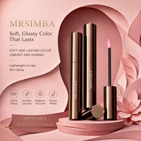 Crayon à lèvres MRSIMBA haute pigmentation, couvrance totale, 3g, teinte foncée irrégulière, fini brillant soyeux, hydratant, confort toute la journée, teinte pour les lèvres